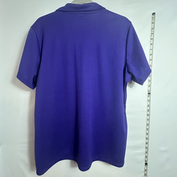 Joe's USA‎ Dry-Equip women's purple collared short-sleeve polo XXL - Picture 4 of 6